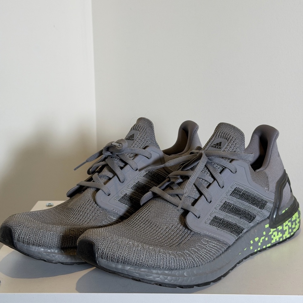 Adidas Prime Blue Gray Athletic Shoes